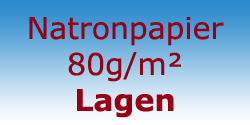 Natronpapier 80g/m² Lagen